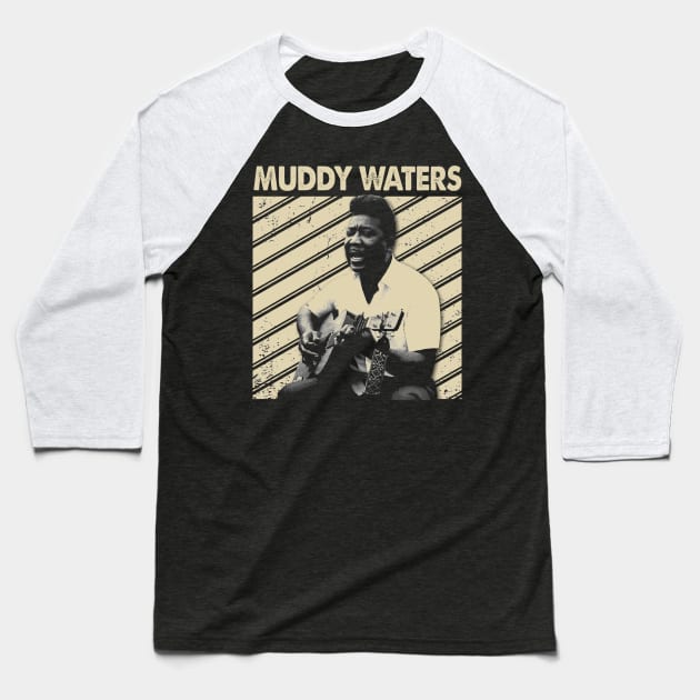 Muddy Waters Live In Concert Unforgettable Performances Baseball T-Shirt by Silly Picture